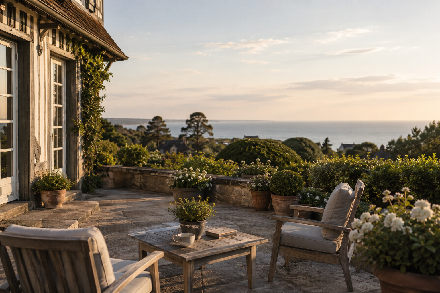 terrasse normande